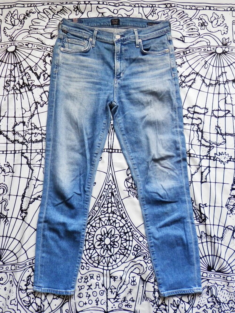 Citizens of Humanity Rocket Crop High Rise Skinny Jeans, Size 27